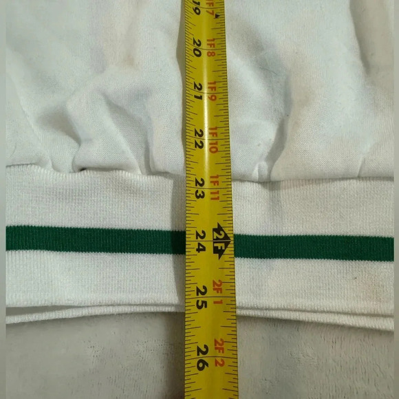 Los Angeles Charolette Russe Sweatshirt Preppy Tennis Fleece Letters Y2K EUC - Picture 6 of 10